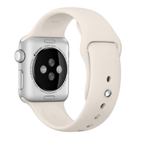 Apple Band 38 mm Correa deportiva en blanco antiguo (Producto reacondicionado) Apple Band 38 mm Correa deportiva en blanco antiguo (Producto reacondicionado)